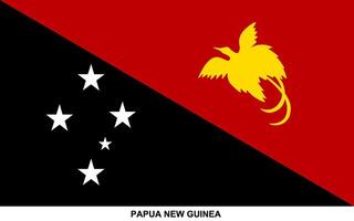 bandiera di papua nuovo Guinea , papua nuovo Guinea nazionale bandiera vettore