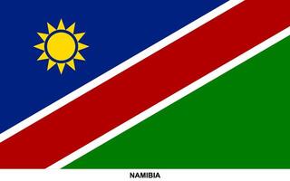 bandiera di namibia, namibia nazionale bandiera vettore