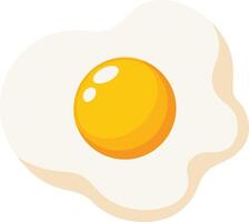 accattivante fritte uovo arte - migliorare il tuo prima colazione design progetti vettore