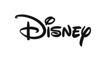 disney animato film marca logo vettore