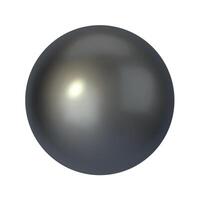 alta qualità 3d sfera illustrazione. vibrante, brillante, e trasparente globo nel argento colori. Perfetto per moderno, geometrico disegni. versatile per arte, ragnatela, e grafico progetti vettore