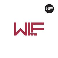 wl logo lettera monogramma design vettore