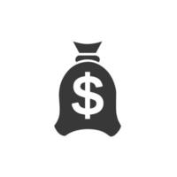 elemento di design dell'icona della banconota da un dollaro vettoriali gratis