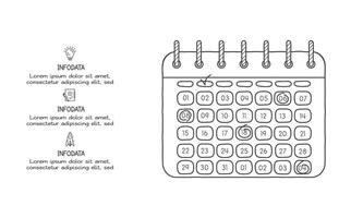 scarabocchio Infografica elementi con 3 opzioni. attività commerciale modello per presentazione vettore