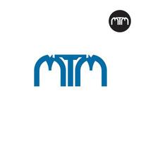 mt logo lettera monogramma design vettore