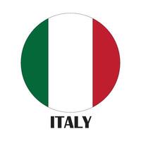 italiano bandiera icona vettore