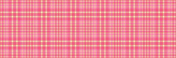 confortevole modello tartan , stile struttura sfondo tessuto. indossare senza soluzione di continuità dai un'occhiata tessile plaid nel rosso e rosa colori. vettore