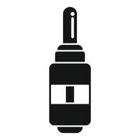 illustrazione di contagocce bottiglia icona vettore