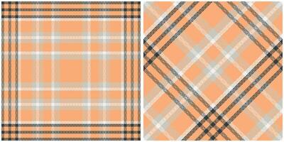 tartan senza soluzione di continuità modello. dolce checker modello per sciarpa, vestire, gonna, altro moderno primavera autunno inverno moda tessile design. vettore