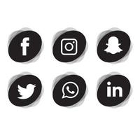 social media icone piatte tecnologia, rete. sfondo gruppo faccina sorridente vendita. condividi, mi piace, illustrazione vettoriale twitter, youtube, whatsapp, snapchat, facebook, instagram, tiktok, tok