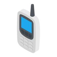 concetti walkie talkie vettore