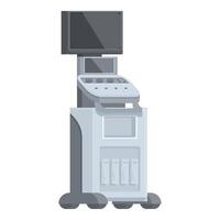 moderno ultrasuono medico dispositivo illustrazione vettore