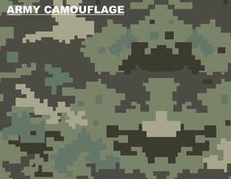 professionale esercito pixel Camo per il tuo rendere o design. illustrazione. vettore