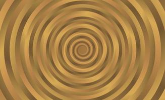 sfondo di carta da parati di colore dorato di disegno di vettore del modello di illusione ottica geometrica