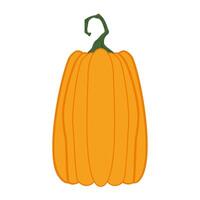 icona stagionale della frutta della zucca di halloween vettore