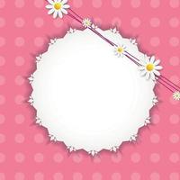 flora daisyl design vector illustartion