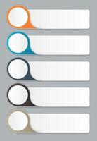 elementi di design infografico per la tua illustrazione vettoriale aziendale