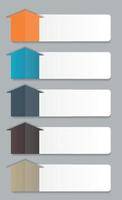elementi di design infografico per il tuo business illustrazione vettoriale