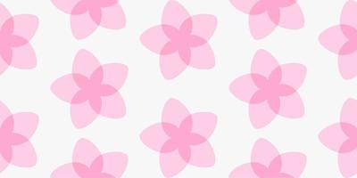 modello sakura fiore background.vector illustrazione. vettore