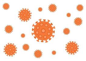 covid19. coronavirus - 2019. virus, pandemia. medico per l'infezione da covid-19 vettore