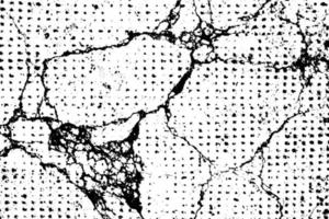 struttura di vettore di lerciume. sfondo astratto incrinato. superficie rotta invecchiata e stagionata. sporco e danneggiato. sfondo ruvido dettagliato.