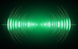 onde sonore che oscillano luce oscura vettore