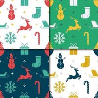 Natale seamless pattern vettore