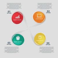 infografica elementi di design illustrazione vettoriale