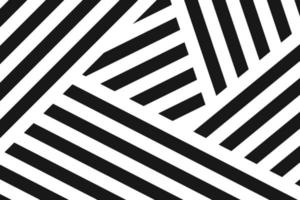 Abstract pattern in bianco e nero stripe line template design artwork background. illustrazione vettoriale eps10