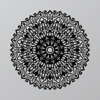 mandala per libro da colorare. ornamenti decorativi rotondi. forma insolita del fiore. vettore orientale, modelli di terapia antistress. tessere elementi di design. vettore di loghi di yoga.