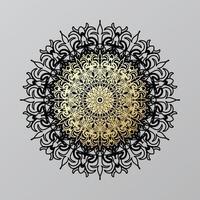 design di mandala indiano ornamentale di lusso vettore