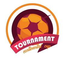 emblema della coppa continentale del torneo vettore