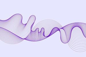 elemento onda astratta per il design. equalizzatore della traccia di frequenza digitale vettore