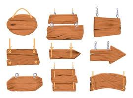 composizione di corde in legno vettore