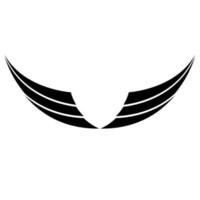 icona logo ala vettore