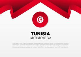 festa nazionale di sfondo del giorno dell'indipendenza della tunisia il 20 marzo. vettore