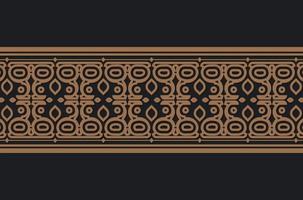 modello di progettazione del bordo del motivo ornamentale vettore