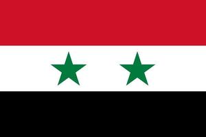 vettore di bandiera siria