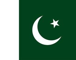 vettore di bandiera del pakistan