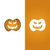 icona di illustrazione vettoriale logo di halloween