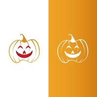 icona di illustrazione vettoriale logo di halloween