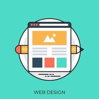 concetti di web design vettore