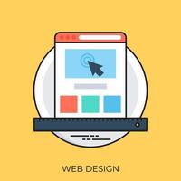 concetti di web design vettore