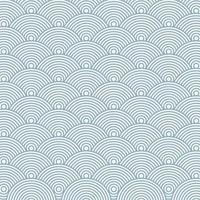 forme in stile tradizionale giapponese senza cuciture sfondo cerchi blu morbidi ornati adatti per il tuo design d'interni vettore