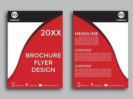 poster flyer opuscolo brochure copertina design layout spazio per sfondo foto, modello vettoriale in formato a4