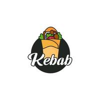 logo kebab moderno vettore