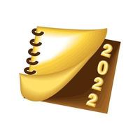 calendario del nuovo anno vettore