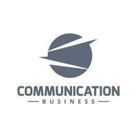 modello di logo aziendale di comunicazione per il logo aziendale di comunicazione vettore