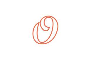 o icona del logo della lettera dell'alfabeto. design creativo per azienda e business vettore