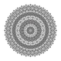 vettore di disegno decorativo mandala